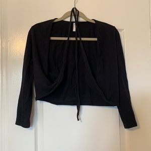 American apparel tie around top